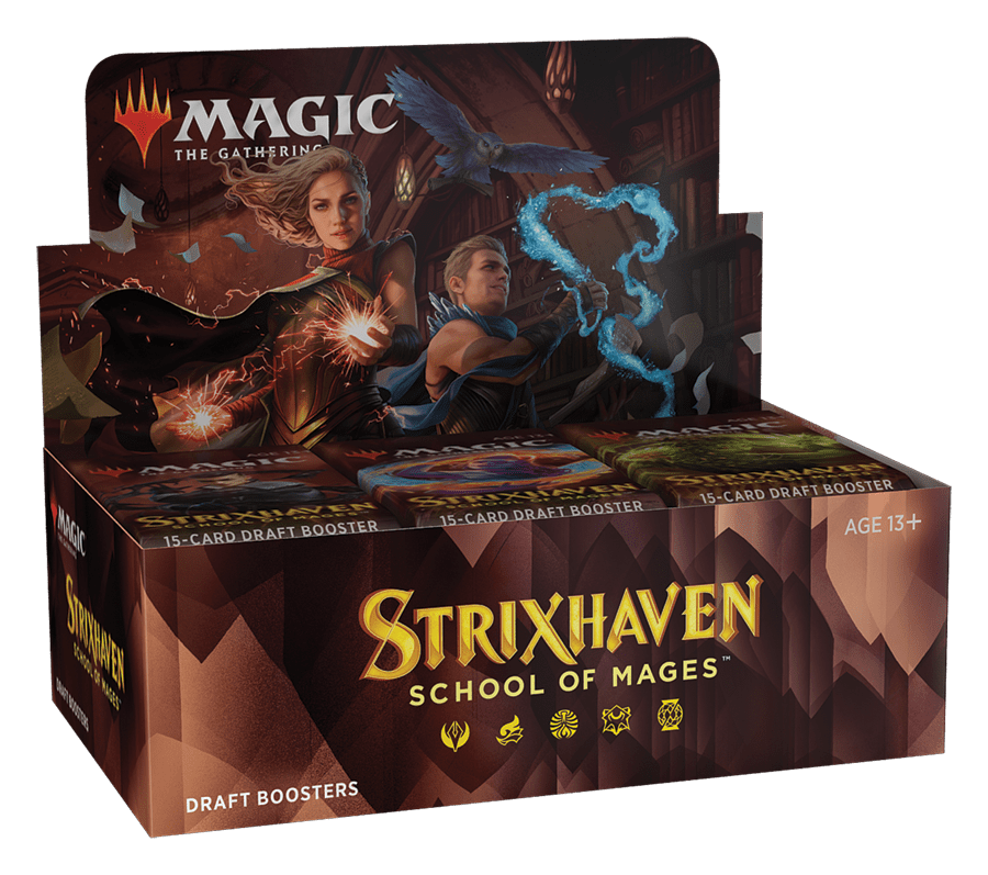 Magic: The Gathering- Strixhaven School Of Mages Draft Booster Box- laatikko