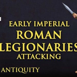 Early Imperial Roman Legionaries Attacking